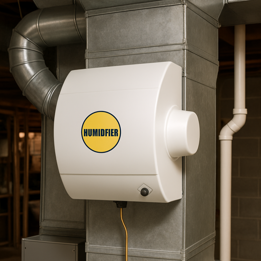 Basement HVAC Humidifier