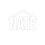 nate logo white